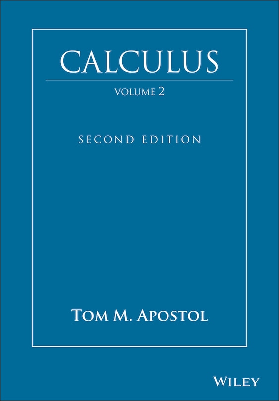 Front cover_Calculus, Volume 2
