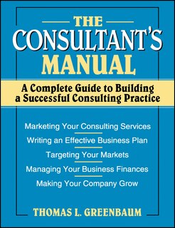 Couverture_The Consultant's Manual