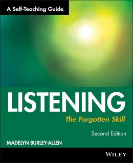 Front cover_Listening: The Forgotten Skill