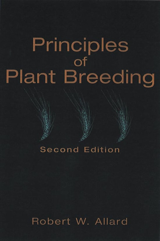 Front cover_Principles of Plant Breeding