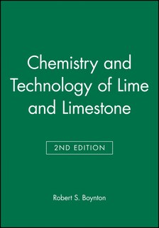 Front cover_Chemistry and Technology of Lime and Limestone