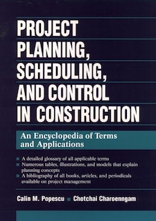Front cover_Project Planning, Scheduling, and Control in Construction