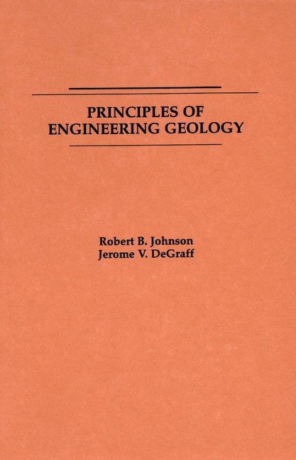 Couverture_Principles of Engineering Geology