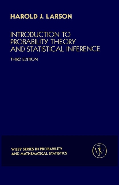 Front cover_Introduction to Probability Theory and Statistical Inference