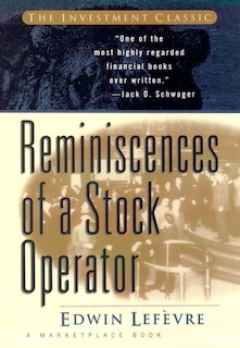 Front cover_Reminiscences of a Stock Operator