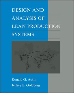 Front cover_Design and Analysis of Lean Production Systems