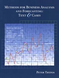 Front cover_Methods for Business Analysis and Forecasting