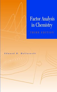 Front cover_Factor Analysis in Chemistry