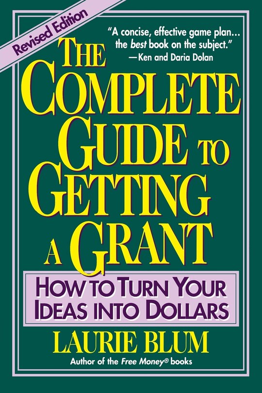 Front cover_The Complete Guide to Getting a Grant