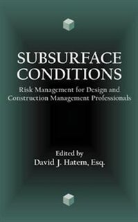 Front cover_Subsurface Conditions