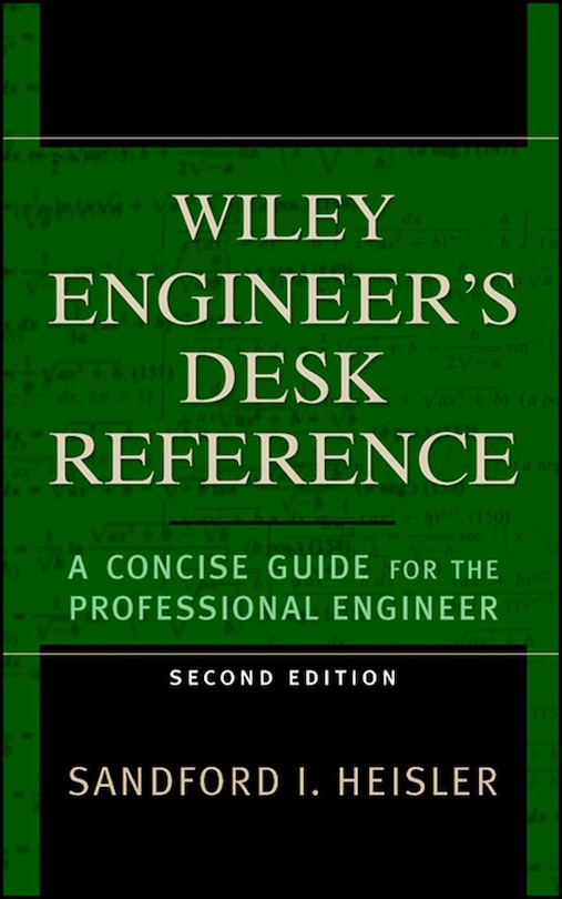 Front cover_The Wiley Engineer's Desk Reference