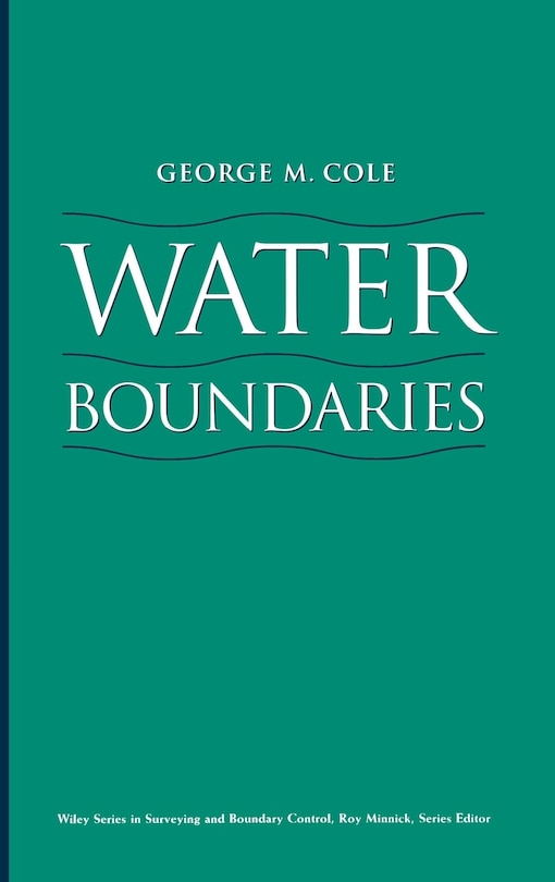 Front cover_Water Boundaries