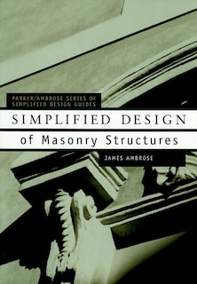 Front cover_Simplified Design of Masonry Structures