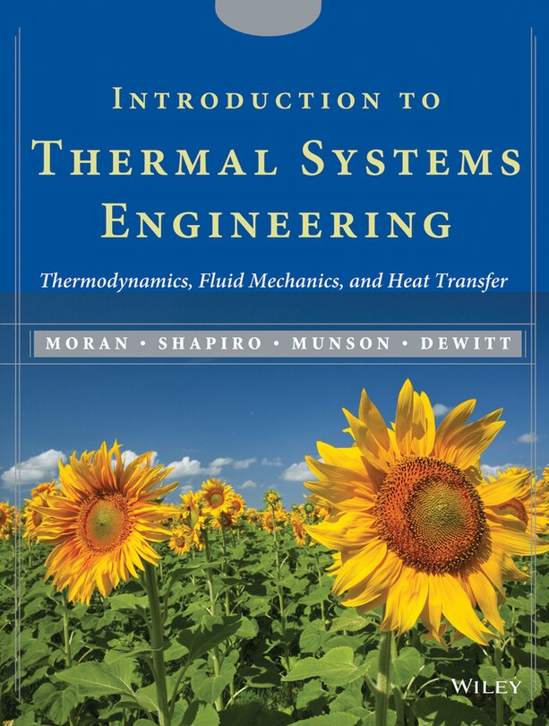 Couverture_Introduction to Thermal Systems Engineering