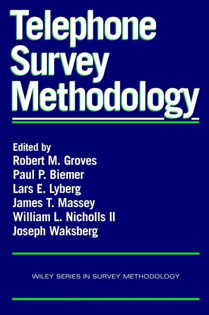 Front cover_Telephone Survey Methodology