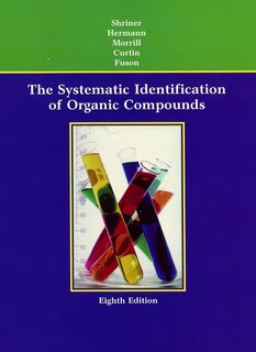 Couverture_The Systematic Identification of Organic Compounds