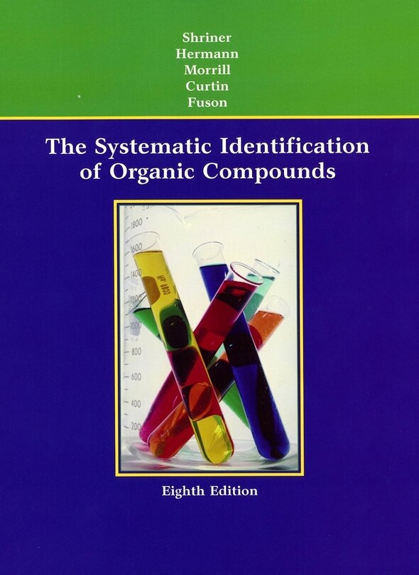 Couverture_The Systematic Identification of Organic Compounds