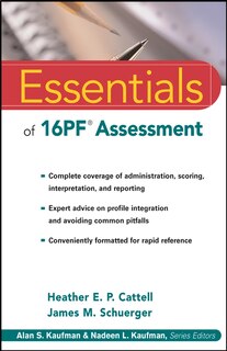 Couverture_Essentials of 16PF Assessment