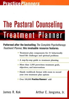 Front cover_The Pastoral Counseling Treatment Planner