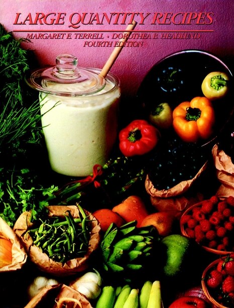 Large Quantity Recipes, Book by Margaret E. Terrell (Paperback) | www ...