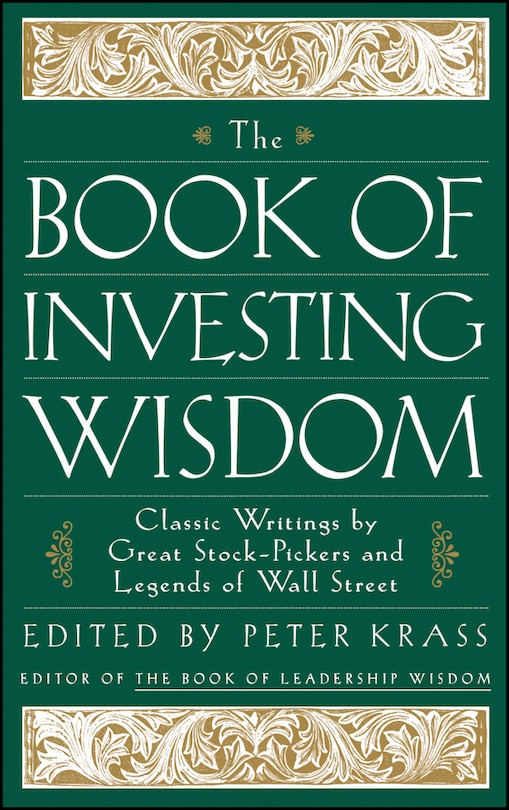 Front cover_The Book of Investing Wisdom