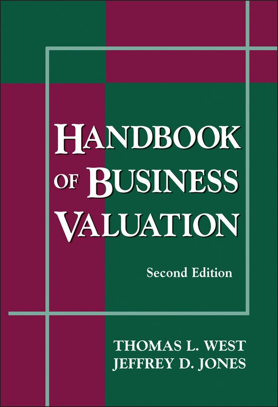 Front cover_Handbook of Business Valuation