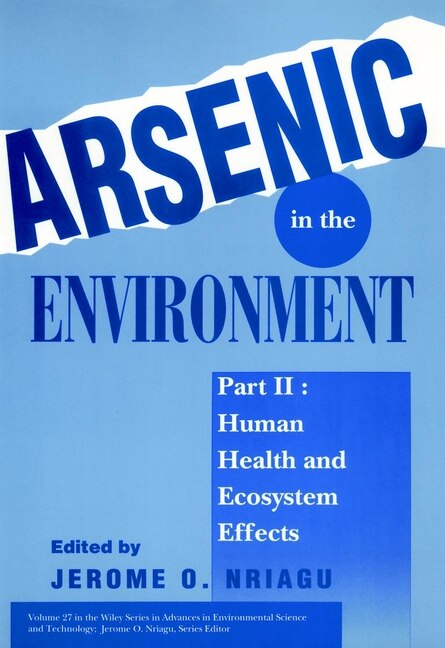 Couverture_Arsenic in the Environment, Part 2