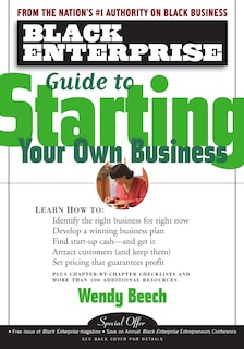 Front cover_Black Enterprise Guide to Starting Your Own Business