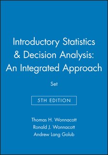 Front cover_Introductory Statistics, 5e & Decision Analysis: An Integrated Approach Set