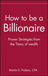 Couverture_How to be a Billionaire