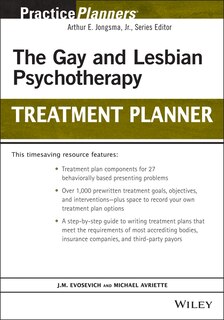 Front cover_The Gay and Lesbian Psychotherapy Treatment Planner