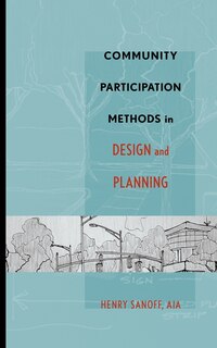 Couverture_Community Participation Methods in Design and Planning