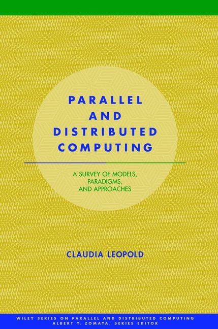 Front cover_Parallel and Distributed Computing