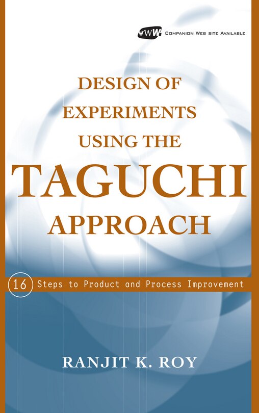 Front cover_Design of Experiments Using The Taguchi Approach