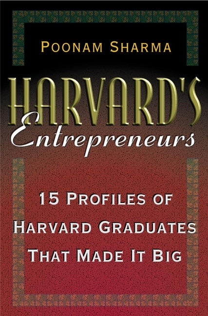 Front cover_Harvard's Entrepreneurs