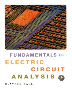 Couverture_Fundamentals of Electric Circuit Analysis