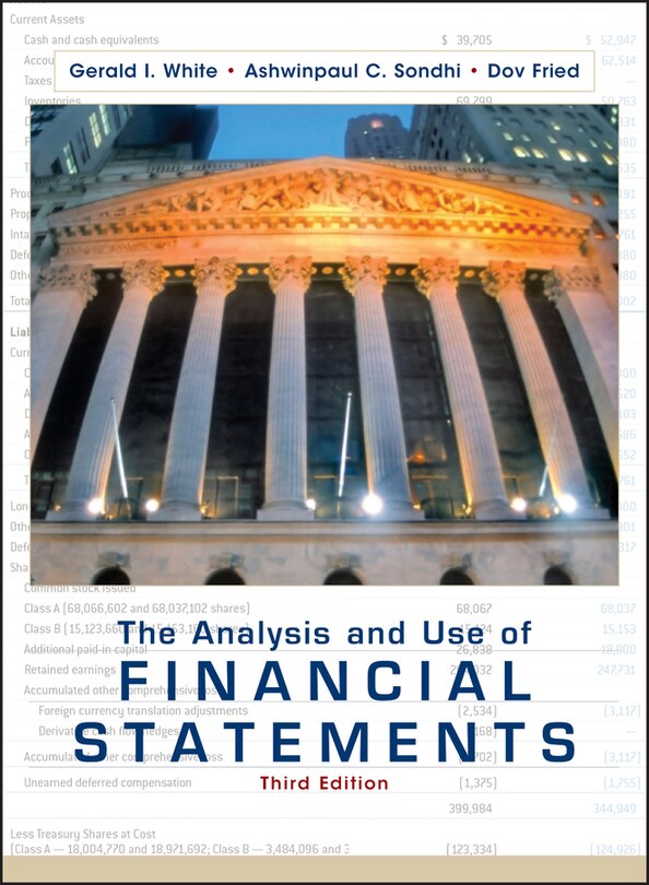Front cover_The Analysis and Use of Financial Statements