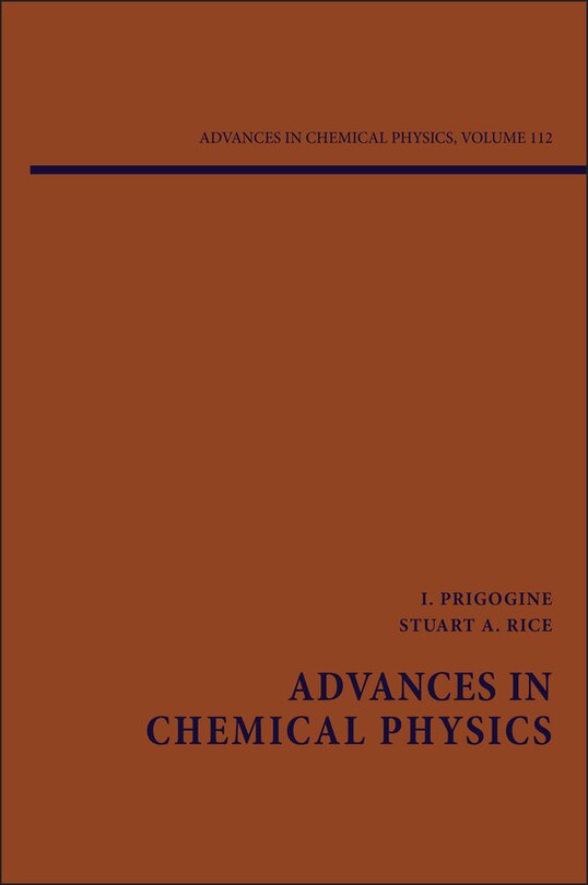 Front cover_Advances in Chemical Physics, Volume 112