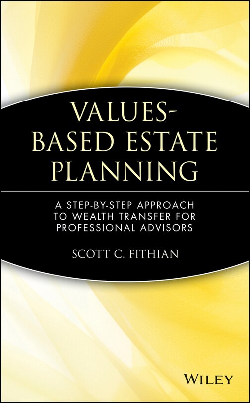 Front cover_Values-Based Estate Planning