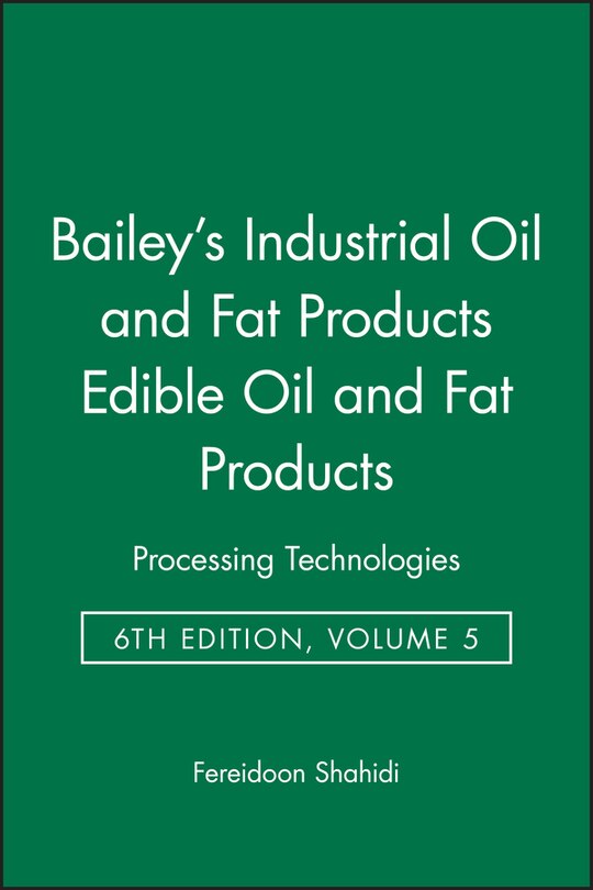 Front cover_Bailey's Industrial Oil and Fat Products, Set