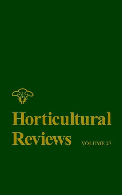 Front cover_Horticultural Reviews, Volume 27