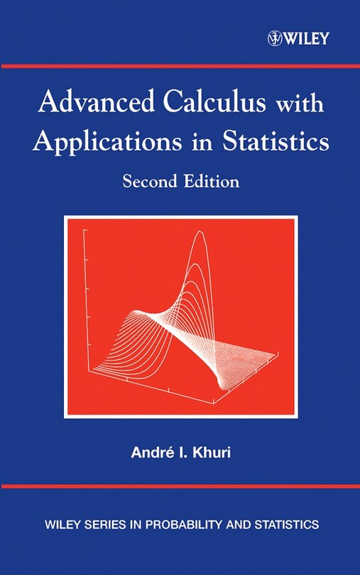 Front cover_Advanced Calculus with Applications in Statistics