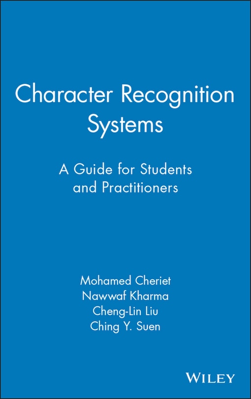 Front cover_Character Recognition Systems