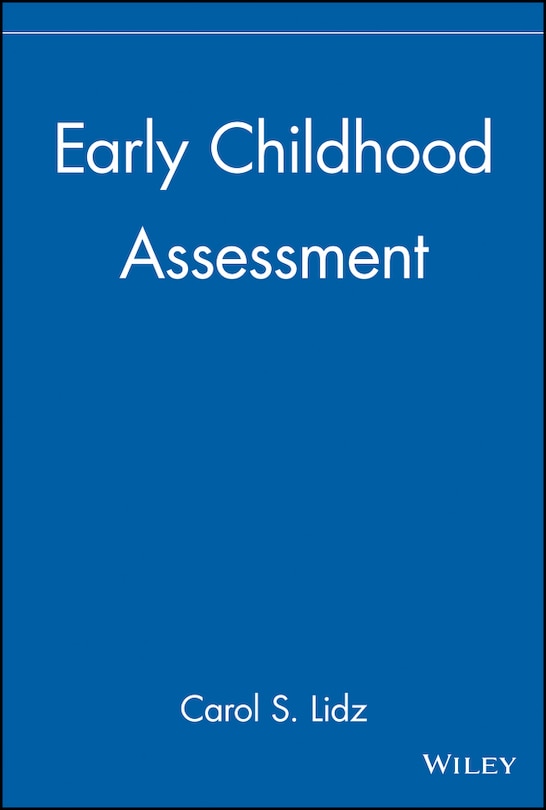 Front cover_Early Childhood Assessment