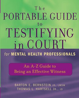 Couverture_The Portable Guide to Testifying in Court for Mental Health Professionals