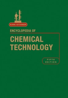 Couverture_Kirk-Othmer Encyclopedia of Chemical Technology, Volume 17