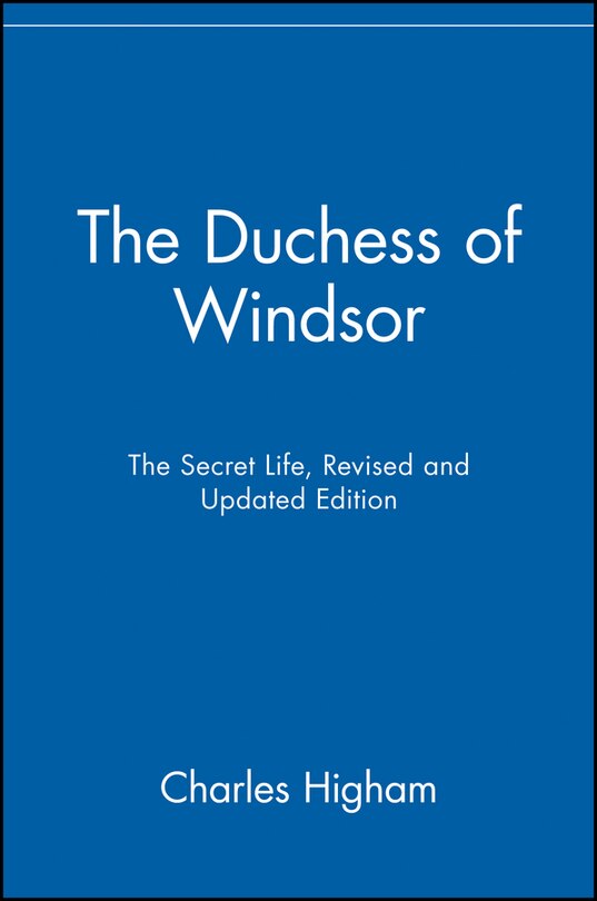 Front cover_The Duchess of Windsor