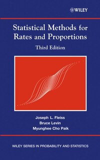Couverture_Statistical Methods for Rates and Proportions