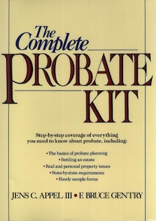 Front cover_The Complete Probate Kit