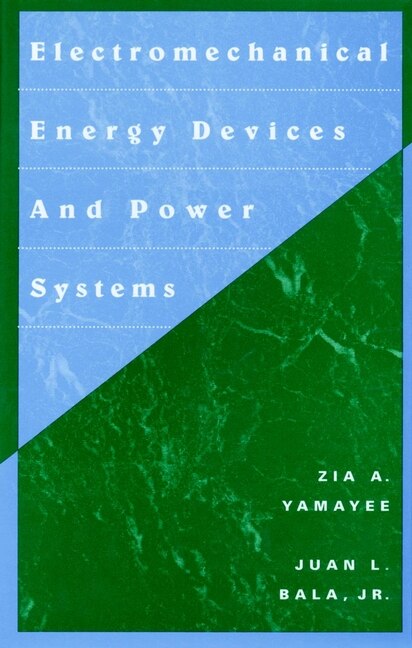 Couverture_Electromechanical Energy Devices and Power Systems